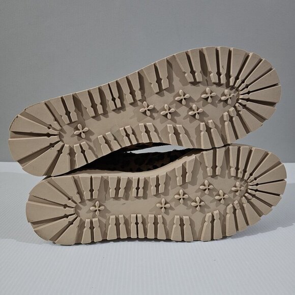 NEW Greats Lorimer Ankle Boot Womens 10 Leopard Print Calf Hair Hiking Utility - Picture 11 of 13